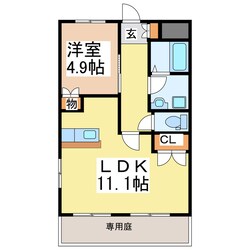 Ｍコンフォールの物件間取画像